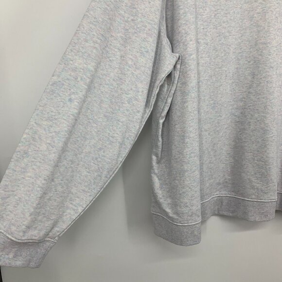 St. Johns Bay Sweatshirt Classic Gray Spacedye Pullover NWT - Picture 5 of 8